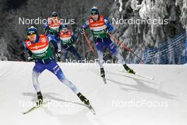 10.12.2021, Otepaeae, Estonia (EST): Ilkka Herola (FIN), Eero Hirvonen (FIN), (l-r)  - FIS world cup nordic combined men, individual gundersen HS97/10km, training, Otepaeae (EST). www.nordicfocus.com. © Volk/NordicFocus. Every downloaded picture is fee-liable.