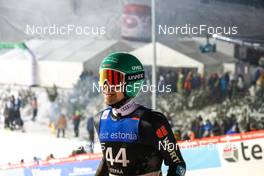 11.12.2021, Otepaeae, Estonia (EST): Fabian Riessle (GER) - FIS world cup nordic combined men, Mass Start HS97/10km, Otepaeae (EST). www.nordicfocus.com. © Volk/NordicFocus. Every downloaded picture is fee-liable.