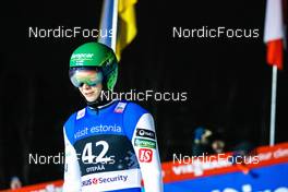 11.12.2021, Otepaeae, Estonia (EST): Eero Hirvonen (FIN) - FIS world cup nordic combined men, Mass Start HS97/10km, Otepaeae (EST). www.nordicfocus.com. © Volk/NordicFocus. Every downloaded picture is fee-liable.