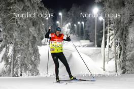 10.12.2021, Otepaeae, Estonia (EST): An Austrian serviceman is skiing during training - FIS world cup nordic combined men, individual gundersen HS97/10km, training, Otepaeae (EST). www.nordicfocus.com. © Volk/NordicFocus. Every downloaded picture is fee-liable.