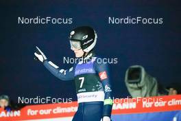 11.12.2021, Otepaeae, Estonia (EST): Matteo Baud (FRA) - FIS world cup nordic combined men, Mass Start HS97/10km, Otepaeae (EST). www.nordicfocus.com. © Volk/NordicFocus. Every downloaded picture is fee-liable.