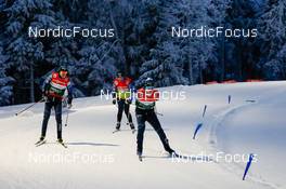10.12.2021, Otepaeae, Estonia (EST): Ilkka Herola (FIN), Otto Niittykoski (FIN), (l-r)  - FIS world cup nordic combined men, individual gundersen HS97/10km, training, Otepaeae (EST). www.nordicfocus.com. © Volk/NordicFocus. Every downloaded picture is fee-liable.