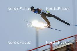 11.12.2021, Otepaeae, Estonia (EST): Matteo Baud (FRA) - FIS world cup nordic combined men, mass start HS97/10km, Otepaeae (EST). www.nordicfocus.com. © Volk/NordicFocus. Every downloaded picture is fee-liable.