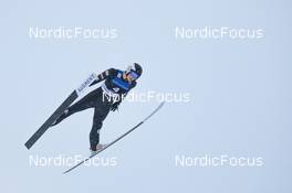 12.12.2021, Otepaeae, Estonia (EST): Gael Blondeau (FRA) - FIS world cup nordic combined men, individual gundersen HS97/10km, Otepaeae (EST). www.nordicfocus.com. © Volk/NordicFocus. Every downloaded picture is fee-liable.