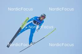 12.12.2021, Otepaeae, Estonia (EST): Samuel Costa (ITA) - FIS world cup nordic combined men, individual gundersen HS97/10km, Otepaeae (EST). www.nordicfocus.com. © Volk/NordicFocus. Every downloaded picture is fee-liable.
