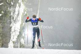 12.12.2021, Otepaeae, Estonia (EST): Ben Loomis (USA) - FIS world cup nordic combined men, individual gundersen HS97/10km, Otepaeae (EST). www.nordicfocus.com. © Volk/NordicFocus. Every downloaded picture is fee-liable.