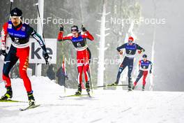12.12.2021, Otepaeae, Estonia (EST): Terence Weber (GER), (l-r)  - FIS world cup nordic combined men, individual gundersen HS97/10km, Otepaeae (EST). www.nordicfocus.com. © Volk/NordicFocus. Every downloaded picture is fee-liable.