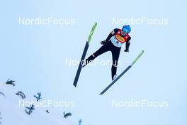 18.12.2021, Ramsau, Austria (AUT): Fabio Obermeyr (AUT) - FIS world cup nordic combined men, individual gundersen HS98/10km, Ramsau (AUT). www.nordicfocus.com. © Volk/NordicFocus. Every downloaded picture is fee-liable.