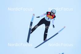 18.12.2021, Ramsau, Austria (AUT): Gasper Brecl (SLO) - FIS world cup nordic combined men, individual gundersen HS98/10km, Ramsau (AUT). www.nordicfocus.com. © Volk/NordicFocus. Every downloaded picture is fee-liable.