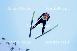 18.12.2021, Ramsau, Austria (AUT): Espen Andersen (NOR) - FIS world cup nordic combined men, individual gundersen HS98/10km, Ramsau (AUT). www.nordicfocus.com. © Volk/NordicFocus. Every downloaded picture is fee-liable.