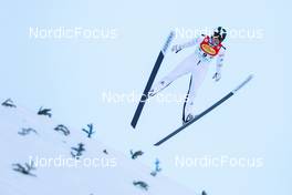 18.12.2021, Ramsau, Austria (AUT): Edgar Vallet (FRA) - FIS world cup nordic combined men, individual gundersen HS98/10km, Ramsau (AUT). www.nordicfocus.com. © Volk/NordicFocus. Every downloaded picture is fee-liable.