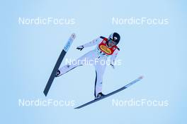 18.12.2021, Ramsau, Austria (AUT): Matteo Baud (FRA) - FIS world cup nordic combined men, individual gundersen HS98/10km, Ramsau (AUT). www.nordicfocus.com. © Volk/NordicFocus. Every downloaded picture is fee-liable.