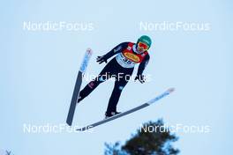 18.12.2021, Ramsau, Austria (AUT): Fabian Riessle (GER) - FIS world cup nordic combined men, individual gundersen HS98/10km, Ramsau (AUT). www.nordicfocus.com. © Volk/NordicFocus. Every downloaded picture is fee-liable.