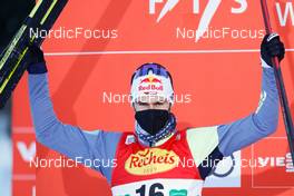 18.12.2021, Ramsau, Austria (AUT): Vinzenz Geiger (GER) - FIS world cup nordic combined men, individual gundersen HS98/10km, Ramsau (AUT). www.nordicfocus.com. © Volk/NordicFocus. Every downloaded picture is fee-liable.