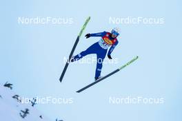 18.12.2021, Ramsau, Austria (AUT): Kasper Moen Flatla (NOR) - FIS world cup nordic combined men, individual gundersen HS98/10km, Ramsau (AUT). www.nordicfocus.com. © Volk/NordicFocus. Every downloaded picture is fee-liable.