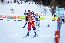 18.12.2021, Ramsau, Austria (AUT): Lukas Klapfer (AUT) - FIS world cup nordic combined men, individual gundersen HS98/10km, Ramsau (AUT). www.nordicfocus.com. © Volk/NordicFocus. Every downloaded picture is fee-liable.