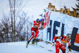 18.12.2021, Ramsau, Austria (AUT): Kasper Moen Flatla (NOR) - FIS world cup nordic combined men, individual gundersen HS98/10km, Ramsau (AUT). www.nordicfocus.com. © Volk/NordicFocus. Every downloaded picture is fee-liable.