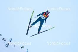 18.12.2021, Ramsau, Austria (AUT): Lukas Danek (CZE) - FIS world cup nordic combined men, individual gundersen HS98/10km, Ramsau (AUT). www.nordicfocus.com. © Volk/NordicFocus. Every downloaded picture is fee-liable.