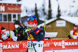 18.12.2021, Ramsau, Austria (AUT): Taylor Fletcher (USA) - FIS world cup nordic combined men, individual gundersen HS98/10km, Ramsau (AUT). www.nordicfocus.com. © Volk/NordicFocus. Every downloaded picture is fee-liable.