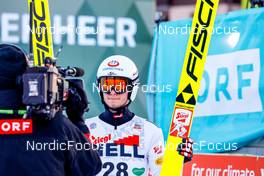 19.12.2021, Ramsau, Austria (AUT): Martin Fritz (AUT) - FIS world cup nordic combined men, individual gundersen HS98/10km, Ramsau (AUT). www.nordicfocus.com. © Volk/NordicFocus. Every downloaded picture is fee-liable.