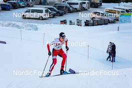 19.12.2021, Ramsau, Austria (AUT): Simen Tiller (NOR) - FIS world cup nordic combined men, individual gundersen HS98/10km, Ramsau (AUT). www.nordicfocus.com. © Volk/NordicFocus. Every downloaded picture is fee-liable.