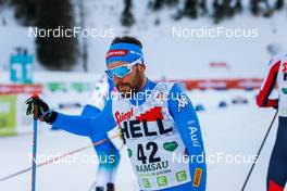 19.12.2021, Ramsau, Austria (AUT): Alessandro Pittin (ITA) - FIS world cup nordic combined men, individual gundersen HS98/10km, Ramsau (AUT). www.nordicfocus.com. © Volk/NordicFocus. Every downloaded picture is fee-liable.