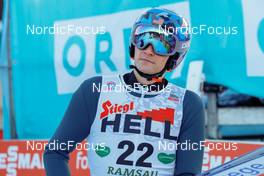19.12.2021, Ramsau, Austria (AUT): Ben Loomis (USA) - FIS world cup nordic combined men, individual gundersen HS98/10km, Ramsau (AUT). www.nordicfocus.com. © Volk/NordicFocus. Every downloaded picture is fee-liable.
