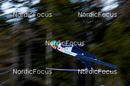 19.12.2021, Ramsau, Austria (AUT): Fabian Riessle (GER) - FIS world cup nordic combined men, individual gundersen HS98/10km, Ramsau (AUT). www.nordicfocus.com. © Volk/NordicFocus. Every downloaded picture is fee-liable.