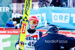 19.12.2021, Ramsau, Austria (AUT): Terence Weber (GER) - FIS world cup nordic combined men, individual gundersen HS98/10km, Ramsau (AUT). www.nordicfocus.com. © Volk/NordicFocus. Every downloaded picture is fee-liable.