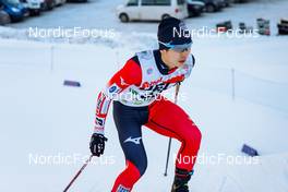 19.12.2021, Ramsau, Austria (AUT): Kodai Kimura (JPN) - FIS world cup nordic combined men, individual gundersen HS98/10km, Ramsau (AUT). www.nordicfocus.com. © Volk/NordicFocus. Every downloaded picture is fee-liable.