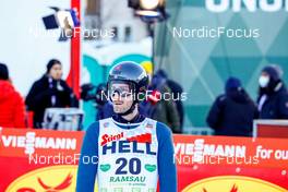 19.12.2021, Ramsau, Austria (AUT): Taylor Fletcher (USA) - FIS world cup nordic combined men, individual gundersen HS98/10km, Ramsau (AUT). www.nordicfocus.com. © Volk/NordicFocus. Every downloaded picture is fee-liable.
