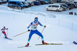 19.12.2021, Ramsau, Austria (AUT): Gasper Brecl (SLO) - FIS world cup nordic combined men, individual gundersen HS98/10km, Ramsau (AUT). www.nordicfocus.com. © Volk/NordicFocus. Every downloaded picture is fee-liable.