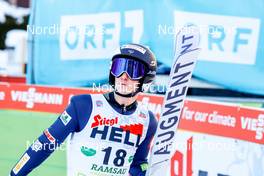 19.12.2021, Ramsau, Austria (AUT): Antoine Gerard (FRA) - FIS world cup nordic combined men, individual gundersen HS98/10km, Ramsau (AUT). www.nordicfocus.com. © Volk/NordicFocus. Every downloaded picture is fee-liable.