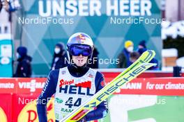 19.12.2021, Ramsau, Austria (AUT): Vinzenz Geiger (GER) - FIS world cup nordic combined men, individual gundersen HS98/10km, Ramsau (AUT). www.nordicfocus.com. © Volk/NordicFocus. Every downloaded picture is fee-liable.