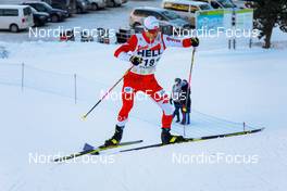 19.12.2021, Ramsau, Austria (AUT): Szczepan Kupczak (POL) - FIS world cup nordic combined men, individual gundersen HS98/10km, Ramsau (AUT). www.nordicfocus.com. © Volk/NordicFocus. Every downloaded picture is fee-liable.