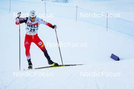 19.12.2021, Ramsau, Austria (AUT): Marc Luis Rainer (AUT) - FIS world cup nordic combined men, individual gundersen HS98/10km, Ramsau (AUT). www.nordicfocus.com. © Volk/NordicFocus. Every downloaded picture is fee-liable.