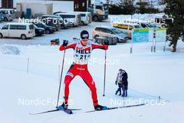 19.12.2021, Ramsau, Austria (AUT): Simen Tiller (NOR) - FIS world cup nordic combined men, individual gundersen HS98/10km, Ramsau (AUT). www.nordicfocus.com. © Volk/NordicFocus. Every downloaded picture is fee-liable.