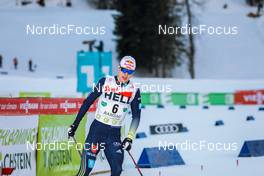 19.12.2021, Ramsau, Austria (AUT): Vinzenz Geiger (GER) - FIS world cup nordic combined men, individual gundersen HS98/10km, Ramsau (AUT). www.nordicfocus.com. © Volk/NordicFocus. Every downloaded picture is fee-liable.
