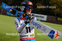 30.10.2021, Oberhof, Germany (GER): Max Herbrechter (GER) - German Championships Nordic Combined, individual gundersen HS140/10km men, Oberhof (GER). www.nordicfocus.com. © Volk/NordicFocus. Every downloaded picture is fee-liable.