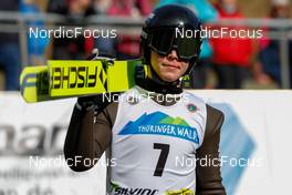 30.10.2021, Oberhof, Germany (GER): Mika Wunderlich (GER) - German Championships Nordic Combined, individual gundersen HS140/10km men, Oberhof (GER). www.nordicfocus.com. © Volk/NordicFocus. Every downloaded picture is fee-liable.
