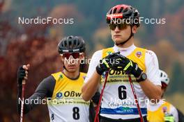 30.10.2021, Oberhof, Germany (GER): Julian Schmid (GER) - German Championships Nordic Combined, individual gundersen HS140/10km men, Oberhof (GER). www.nordicfocus.com. © Volk/NordicFocus. Every downloaded picture is fee-liable.