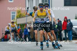 30.10.2021, Oberhof, Germany (GER): Jakob Lange (GER) - German Championships Nordic Combined, individual gundersen HS140/10km men, Oberhof (GER). www.nordicfocus.com. © Volk/NordicFocus. Every downloaded picture is fee-liable.