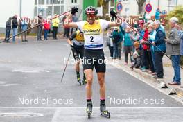 30.10.2021, Oberhof, Germany (GER): Johannes Rydzek (GER) - German Championships Nordic Combined, individual gundersen HS140/10km men, Oberhof (GER). www.nordicfocus.com. © Volk/NordicFocus. Every downloaded picture is fee-liable.