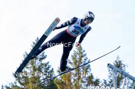 30.10.2021, Oberhof, Germany (GER): Matteo Baud (FRA) - German Championships Nordic Combined, individual gundersen HS140/10km men, Oberhof (GER). www.nordicfocus.com. © Volk/NordicFocus. Every downloaded picture is fee-liable.