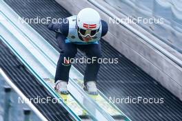 30.10.2021, Oberhof, Germany (GER): Simon Kosak (GER) - German Championships Nordic Combined, individual gundersen HS140/10km men, Oberhof (GER). www.nordicfocus.com. © Volk/NordicFocus. Every downloaded picture is fee-liable.