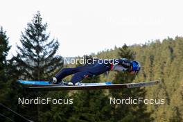 30.10.2021, Oberhof, Germany (GER): Manuel Faißt (GER) - German Championships Nordic Combined, individual gundersen HS140/10km men, Oberhof (GER). www.nordicfocus.com. © Volk/NordicFocus. Every downloaded picture is fee-liable.