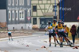30.10.2021, Oberhof, Germany (GER): Fabian Rießle (GER) - German Championships Nordic Combined, individual gundersen HS140/10km men, Oberhof (GER). www.nordicfocus.com. © Volk/NordicFocus. Every downloaded picture is fee-liable.
