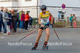 31.10.2021, Oberhof, Germany (GER): Kathrin Mark (GER) - German Championships Nordic Combined, individual gundersen HS100/5km women, Oberhof (GER). www.nordicfocus.com. © Volk/NordicFocus. Every downloaded picture is fee-liable.