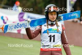 31.10.2021, Oberhof, Germany (GER): Cindy Haasch - German Championships Nordic Combined, individual gundersen HS100/5km women, Oberhof (GER). www.nordicfocus.com. © Volk/NordicFocus. Every downloaded picture is fee-liable.