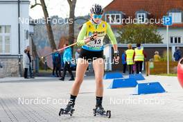 31.10.2021, Oberhof, Germany (GER): Hannah Rommel (GER) - German Championships Nordic Combined, individual gundersen HS100/5km women, Oberhof (GER). www.nordicfocus.com. © Volk/NordicFocus. Every downloaded picture is fee-liable.